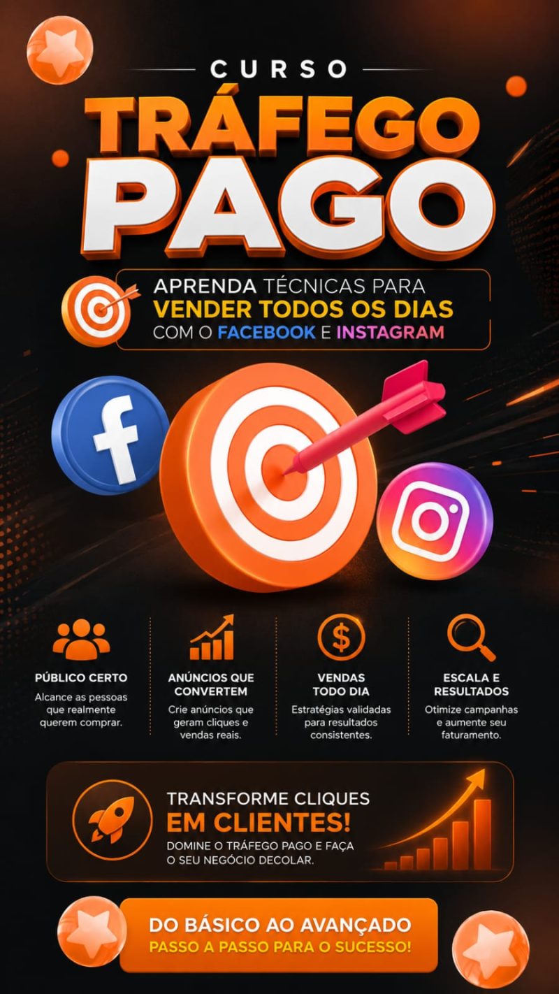 Curso de Tráfego Pago para Iniciantes – Primeira Venda Online com ...
